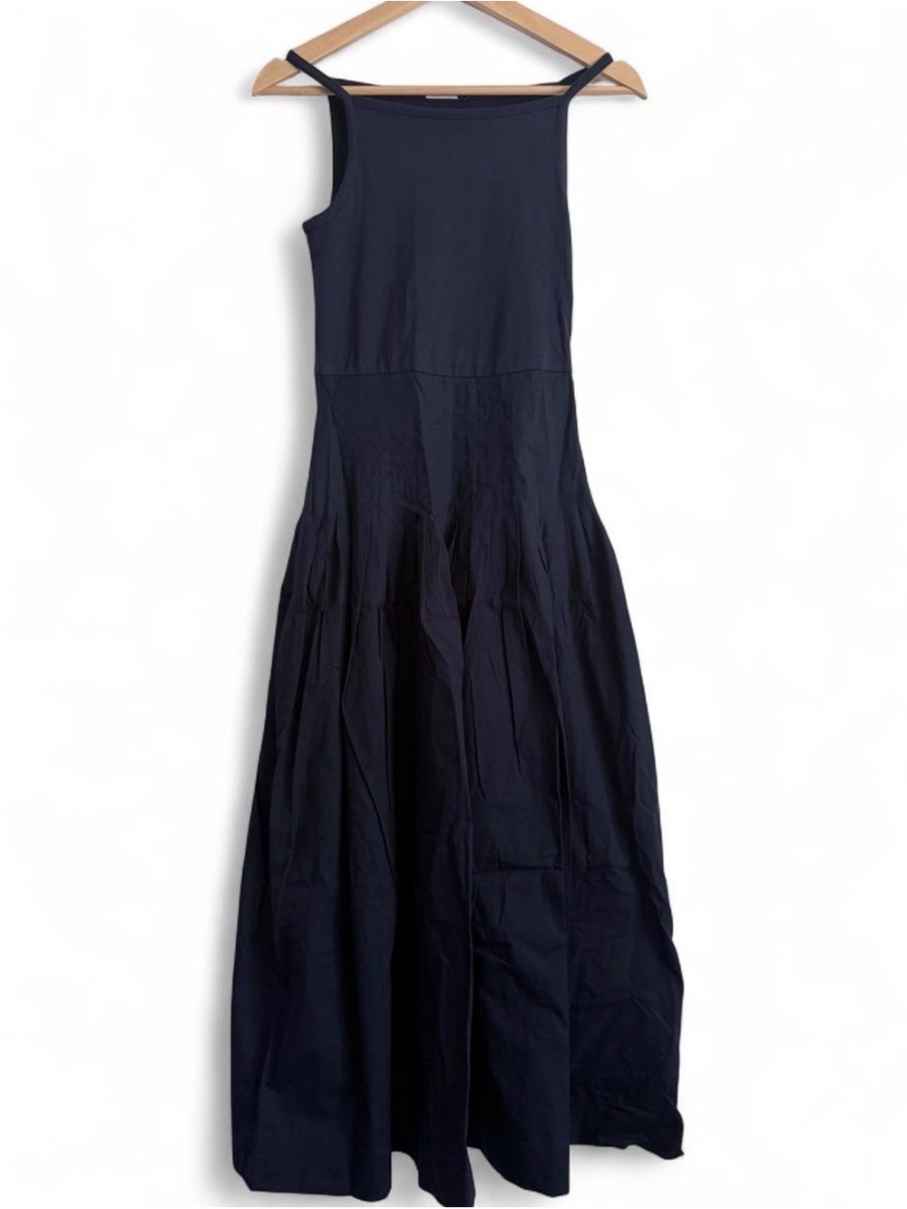J. Crew Navy Pintuck Mixy Dress Size XXS